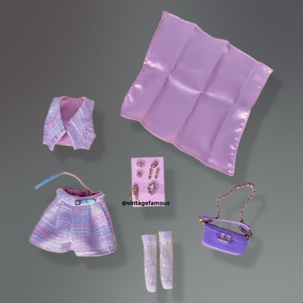 Integrity NU Face Rayna Sweet Retreat Partial Outfit New NuFace NU. Pastel Tweed